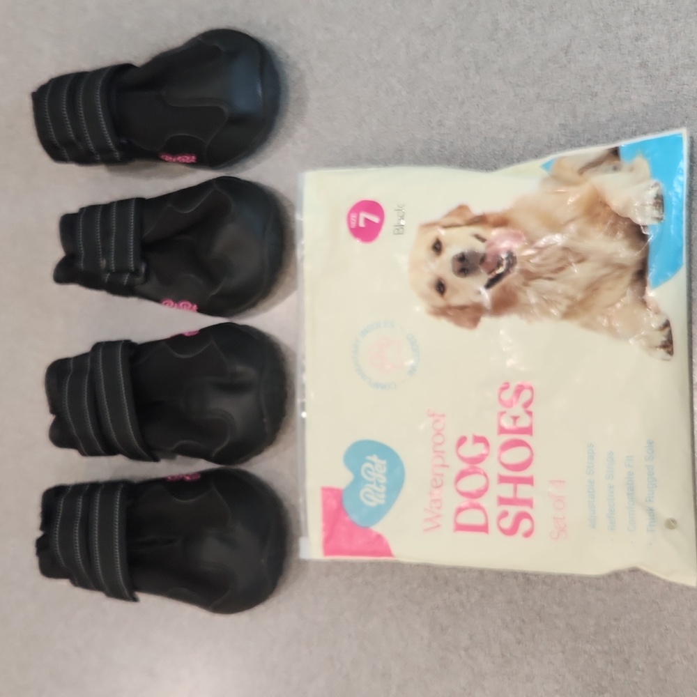 Waterproof dog shoes